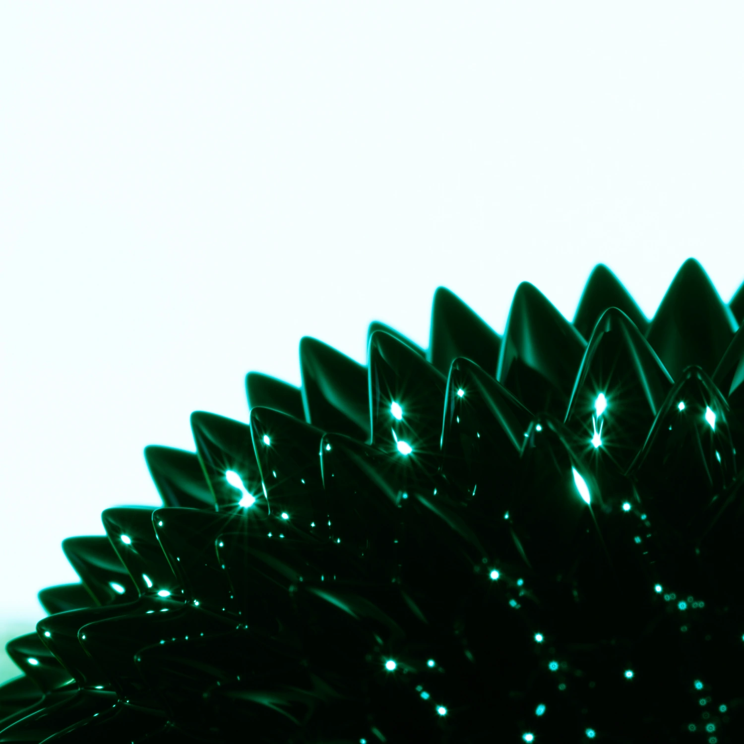 Frisk nagel växer ut